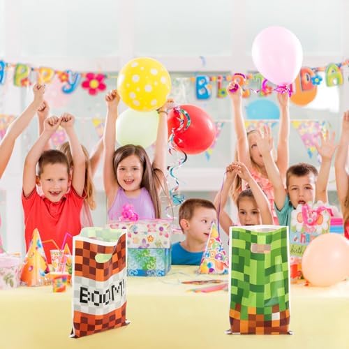 Bolsas de Fiesta ADARRO de 40PCS con Diseño de Boom Verde y Rojo, Perfectas para Dulces y Sorprenditas de Cumpleaños - imagen 6