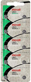 Baterías Maxell LR41 (192, AG3) Alcalinas de Botón, Paquete de 10 en tira de desgarre - imagen 1