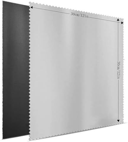 Paños de limpieza de vidrio extragrandes (30x30 cm) para anteojos, pantallas electrónicas, lentes de cámara y superficies delicadas | Paños - imagen 2
