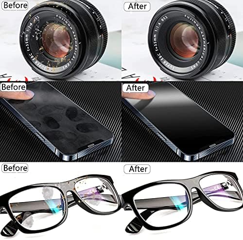 Paños de limpieza de vidrio extragrandes (30x30 cm) para anteojos, pantallas electrónicas, lentes de cámara y superficies delicadas | Paños - imagen 6