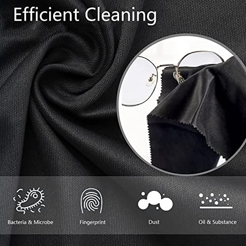 Paños de limpieza de vidrio extragrandes (30x30 cm) para anteojos, pantallas electrónicas, lentes de cámara y superficies delicadas | Paños - imagen 7