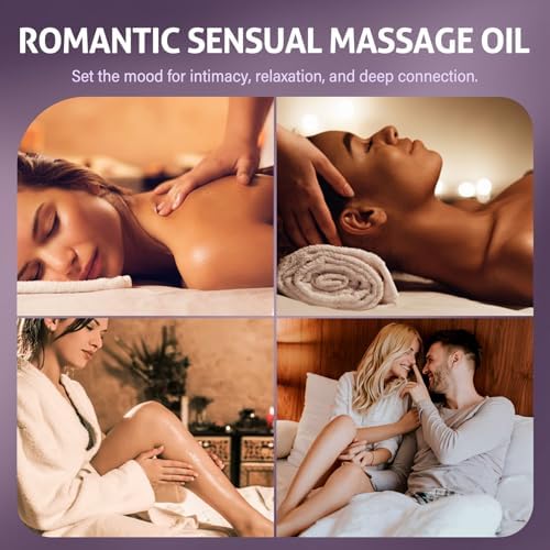 Aceite de Masaje Sensual de Lavanda para Parejas – Aceite Relajante para Masajes, Hidratación Profunda, Aromaterapia, Fórmula No Grasosa, Regalo - imagen 4