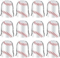 Bolsa de Cuerda Hxezoc para Beisbol - 12 Piezas, Reutilizables y Resistentes al Agua, Perfectas para Fiestas de Cumpleaños Temáticas de Beisbol - imagen 1