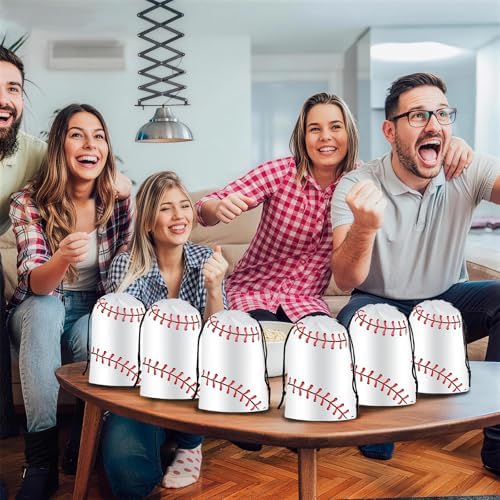 Bolsa de Cuerda Hxezoc para Beisbol - 12 Piezas, Reutilizables y Resistentes al Agua, Perfectas para Fiestas de Cumpleaños Temáticas de Beisbol - imagen 8