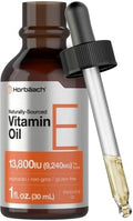 Aceite de Vitamina E Horbäach | 13,800 IU | 1 oz | Suplemento Líquido Natural | Vegetariano, Sin OGM y Libre de Gluten - imagen 1