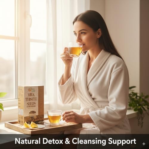 Semillas de Cardo Mariano 100% Naturales de Herbs Botanica - 8 oz para Té Herbal, Tinturas y Usos DIY - imagen 4