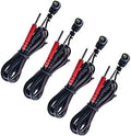 Cables de Repuesto Premium para TENS, Compatibles con la Mayoría de Unidades TENS y EMS, 45 de Largo (Paquete de 4) - imagen 1