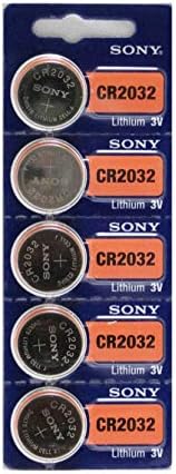 Batería de moneda Sony CR2032 3V de Litio, Paquete de 5 Piezas - imagen 1