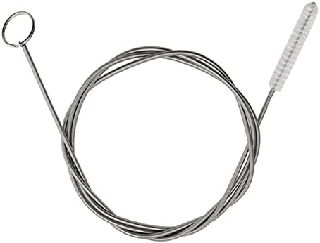 Limpiador de Tubos Extra Largo para Drenaje de Refrigerador, Cepillo Flexible de 155CM para Tubos delgados, Brush para Pajillas y Filtros de Acuario - imagen 1