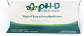 pH-D Salud Femenina - Aplicadores de Supositorios Vaginales, Ideales para Supositorios de Ácido Bórico, Reutilizables, Compatibles con la Mayoría de - imagen 1
