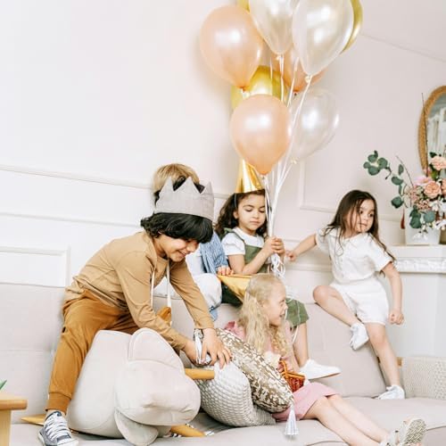Cinta Rizada Blanca Civoah de 500 Yardas para Regalos y Decoraciones de Cumpleaños, Cinta de 3/16'' para Globos, Manualidades y Moños - imagen 3