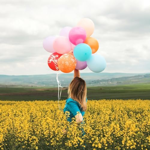 Cinta Rizada Blanca Civoah de 500 Yardas para Regalos y Decoraciones de Cumpleaños, Cinta de 3/16'' para Globos, Manualidades y Moños - imagen 5