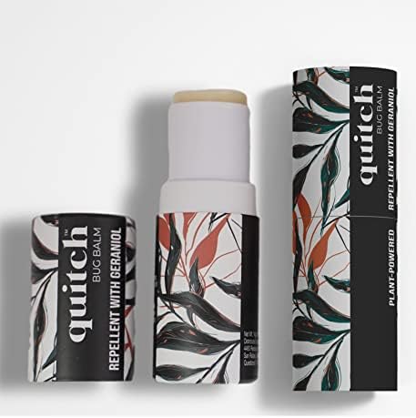 Bálsamo Repelente de Mosquitos Quitch, Alternativa en Spray, Tamaño de Viaje, Sin DEET, Esenciales para Vacaciones y Cruceros, Hecho en EE. UU. - imagen 1