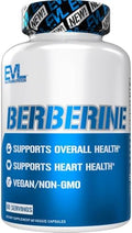 Evlution Nutrition Berberina - Apoya la Salud Cardiaca y General - 500mg de Berberina Pura por Porción - Fórmula Vegana - No Transgénica - Suplemento - imagen 1