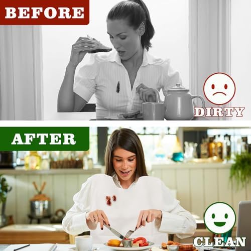 Vinommart 50 Piezas de Delantales Plásticos Desechables para Adultos, Baberos de Langosta a Prueba de Aceite para Comer, Unisex - imagen 6