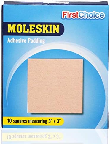 Parches de Moleskin Extra Duraderos RadBizz - Paquete de 10, 3 x 3 - imagen 1