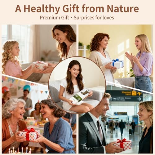Peine de Masaje KOVINNA de Madera de Sándalo Verde 4 en 1 y Herramienta Gua Sha para Cuero Cabelludo, Cara y Cuerpo – Regalo de Lujo para Mujeres, - imagen 7