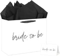 Bolsa de Regalo para Novia, Bolsa Grande para Ducha Nupcial con Tarjeta de Felicitación y Papel de Seda, Decoraciones para Boda, Favor de Fiesta de - imagen 1