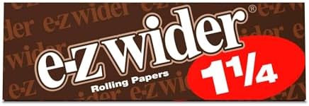 Papel para Cigarrillos E-Z Wider - 1 1/4 - 24 Hojas por Libro, ¡4 Paquetes! - imagen 4