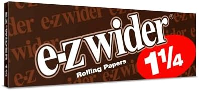 Papel para Cigarrillos E-Z Wider - 1 1/4 - 24 Hojas por Libro, ¡4 Paquetes! - imagen 5