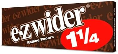 Papel para Cigarrillos E-Z Wider - 1 1/4 - 24 Hojas por Libro, ¡4 Paquetes! - imagen 6