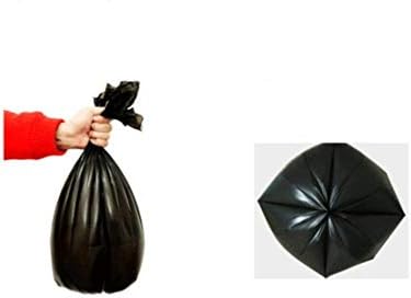 Bolsas de Basura Negras de 1.2-1.5 Galones / 180 Piezas, Forros para Bote de Basura de Oficina y Recámara, Material Delgado - imagen 3