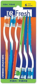 Cepillos de Dientes Firmes Dr. Fresh Paquete de 6 - imagen 1