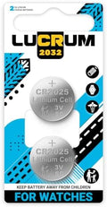 Batería para Reloj Lucrum 2-Pack CR2025 Compatible con Casio G Shock G-800, GA-010, GBA-900, GBD-800, GLX-150, GLX-5500, GLX-6900, GMD-B800, MTG-701 - imagen 1