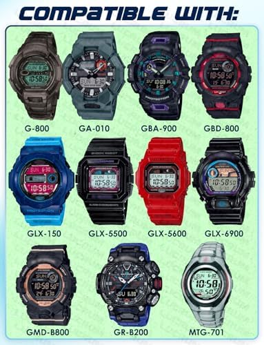 Batería para Reloj Lucrum 2-Pack CR2025 Compatible con Casio G Shock G-800, GA-010, GBA-900, GBD-800, GLX-150, GLX-5500, GLX-6900, GMD-B800, MTG-701 - imagen 2