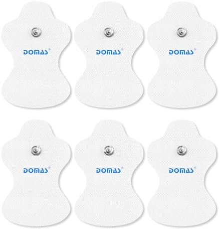 6 Piezas de Almohadillas de Reemplazo Compatibles con Unidades TENS Omron – PM500, PM400, PM3030 y Más - imagen 1