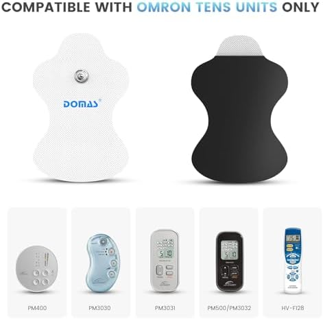 6 Piezas de Almohadillas de Reemplazo Compatibles con Unidades TENS Omron – PM500, PM400, PM3030 y Más - imagen 2