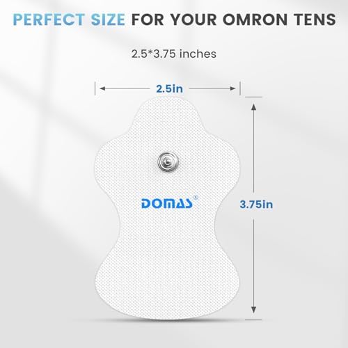 6 Piezas de Almohadillas de Reemplazo Compatibles con Unidades TENS Omron – PM500, PM400, PM3030 y Más - imagen 5