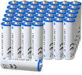Baterías Alcalinas AA 1.5V, Paquete de 40 Baterías Doble A No Recargables, Potencia Duradera para Dispositivos Electrónicos del Hogar, Vida Útil de - imagen 1