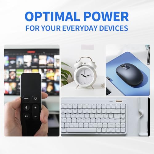 Baterías Alcalinas AA 1.5V, Paquete de 40 Baterías Doble A No Recargables, Potencia Duradera para Dispositivos Electrónicos del Hogar, Vida Útil de - imagen 3