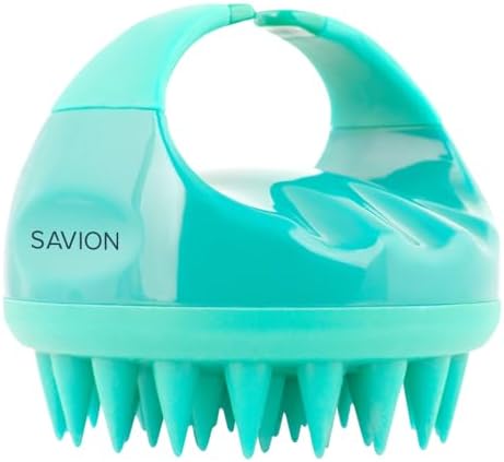 Cepillo Masajeador de Cuero Cabelludo SAVION - Exfoliador para Dandruff y Picazón - Cepillo de Silicona Suave para Cabello Húmedo y Seco - Para Todos - imagen 6