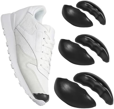 3 Pares de Rellenos para Zapatos, 3 Tamaños para Ajustar Calzado Suelto, Cojín para Dedos y Talón, Ideal para Hombres y Mujeres - imagen 1