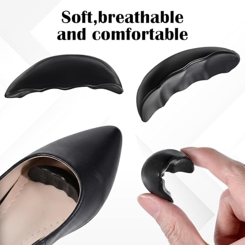 3 Pares de Rellenos para Zapatos, 3 Tamaños para Ajustar Calzado Suelto, Cojín para Dedos y Talón, Ideal para Hombres y Mujeres - imagen 3