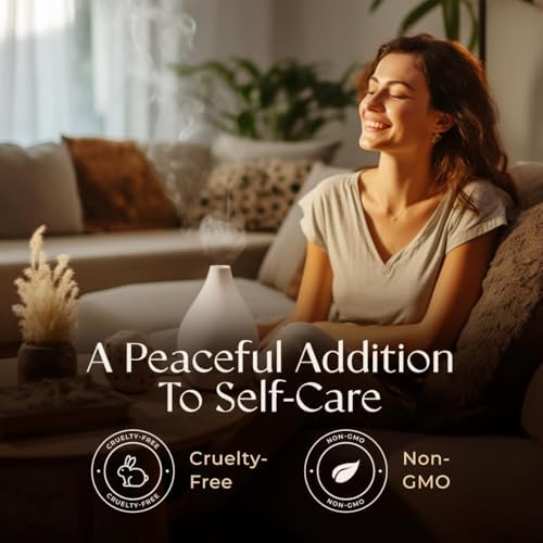 Mezcla de Aceites Esenciales Gya Labs Peace para Difusor, Aromaterapia, Fabricación de Velas y DIY - Ingredientes de Incienso, Toronja y Pachulí (10 - imagen 4