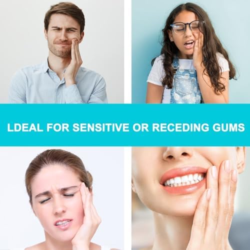 Cepillo de Dientes Ouligay 4 Piezas con 20,000 Micro Nano Cerdas - Extra Suave para Dientes Sensibles, Cepillo Manual para Adultos - imagen 3