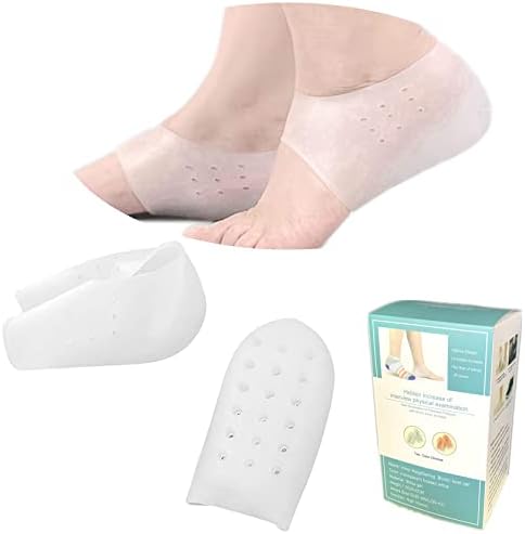 Plantillas para Aumento de Altura, Almohadillas Silicona Invisibles Antideslizantes, Protectores de Talón Universales para Hombres y Mujeres - imagen 1