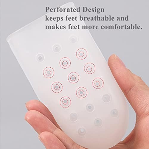 Plantillas para Aumento de Altura, Almohadillas Silicona Invisibles Antideslizantes, Protectores de Talón Universales para Hombres y Mujeres - imagen 3