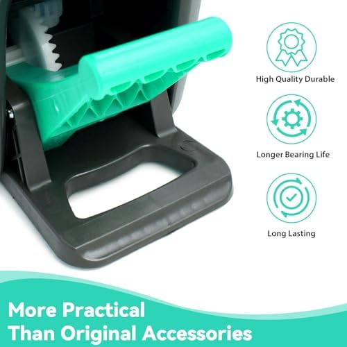 Repuestos para Mop Larrel 4 Pzs, Rodamiento de Pedal para Cubeta Ocedar, Engranajes de Clutch Unidireccional, Compatible con Mops de 90% en el Mercado - imagen 5