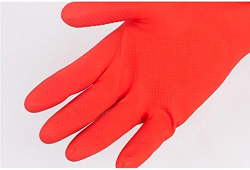 Guantes de Limpieza de Goma Treenewbid para Cocina con Forro Cálido, Impermeables y Resistentes, Talla Grande, 2 Pares - imagen 8