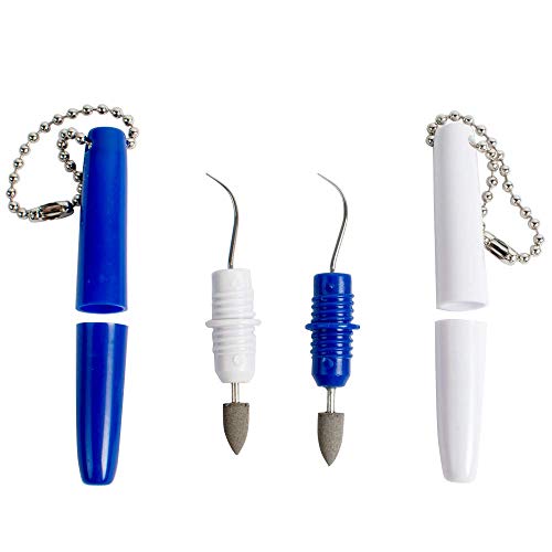 Bonmall Palillos Dentales de Viaje, Removedor de Manchas de Dientes Portátil, Kit de Higiene Oral Mini para Viaje y Uso en Casa - imagen 1