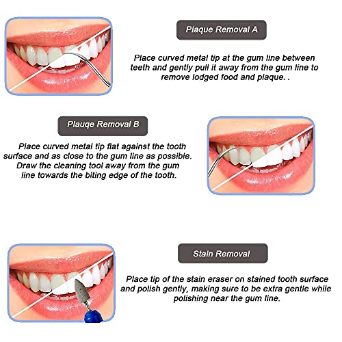 Bonmall Palillos Dentales de Viaje, Removedor de Manchas de Dientes Portátil, Kit de Higiene Oral Mini para Viaje y Uso en Casa - imagen 3