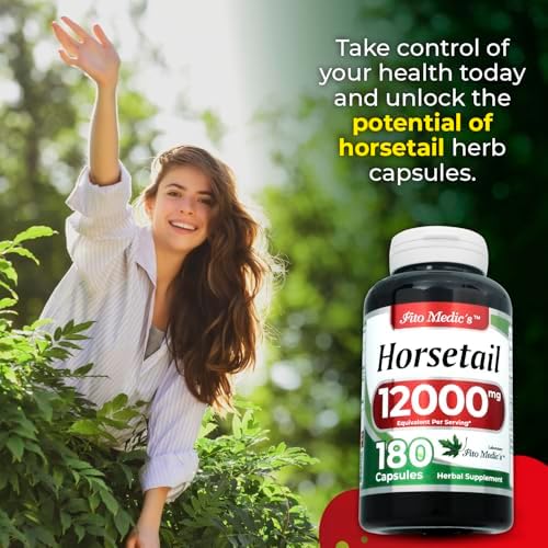 Extracto de Cola de Caballo FITO MEDIC'S | Cápsulas de Hierba Entera | 180 Cápsulas | Suplemento Herbal Concentrado y de Alta Absorción - imagen 3