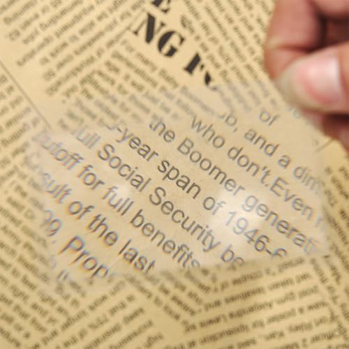 Paquete de 8 Lentes Fresnel de Aumento para Tarjetas de Crédito - Lupa de 300% para Lectura y Encendido de Fuego (Tamaño de Cartera) - imagen 5