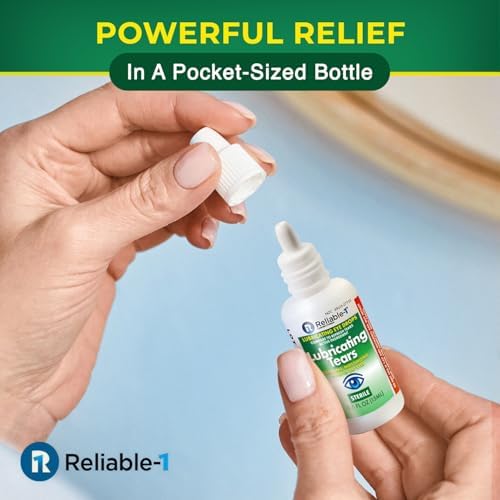 Gotas Lubricantes para Ojos Reliable-1 Laboratories (Alivio de Sequedad) Lágrimas Frescas para Alergias, Lentes de Contacto y Fatiga Visual - imagen 4