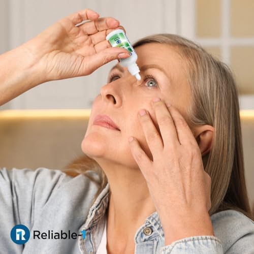 Gotas Lubricantes para Ojos Reliable-1 Laboratories (Alivio de Sequedad) Lágrimas Frescas para Alergias, Lentes de Contacto y Fatiga Visual - imagen 6