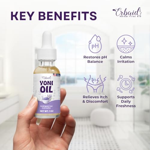 Aceite Yoni – Aceite Natural Femenino para Mujeres, Control de Olores, Manchas Oscuras, Vellos Encarnados y Aclarado de Piel – Suero Herbal - imagen 3